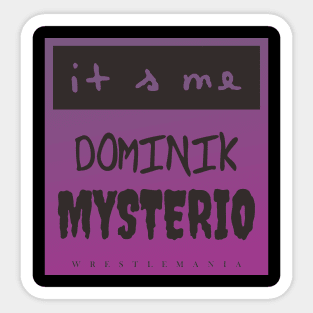 DOMINIK MYSTERIO Sticker